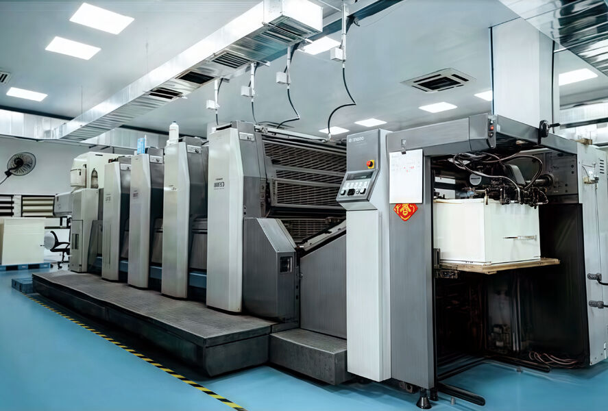 Guangzhou Changguan Printing Co., Ltd خط إنتاج المصنع
